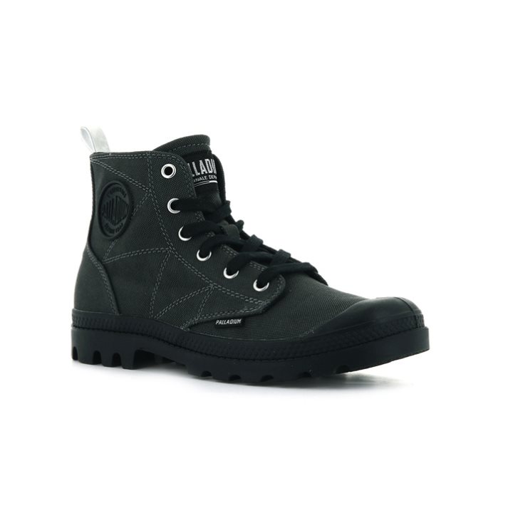 Palladium Pampa Zip Desertwash Women's Boots Black | UK X604-APS